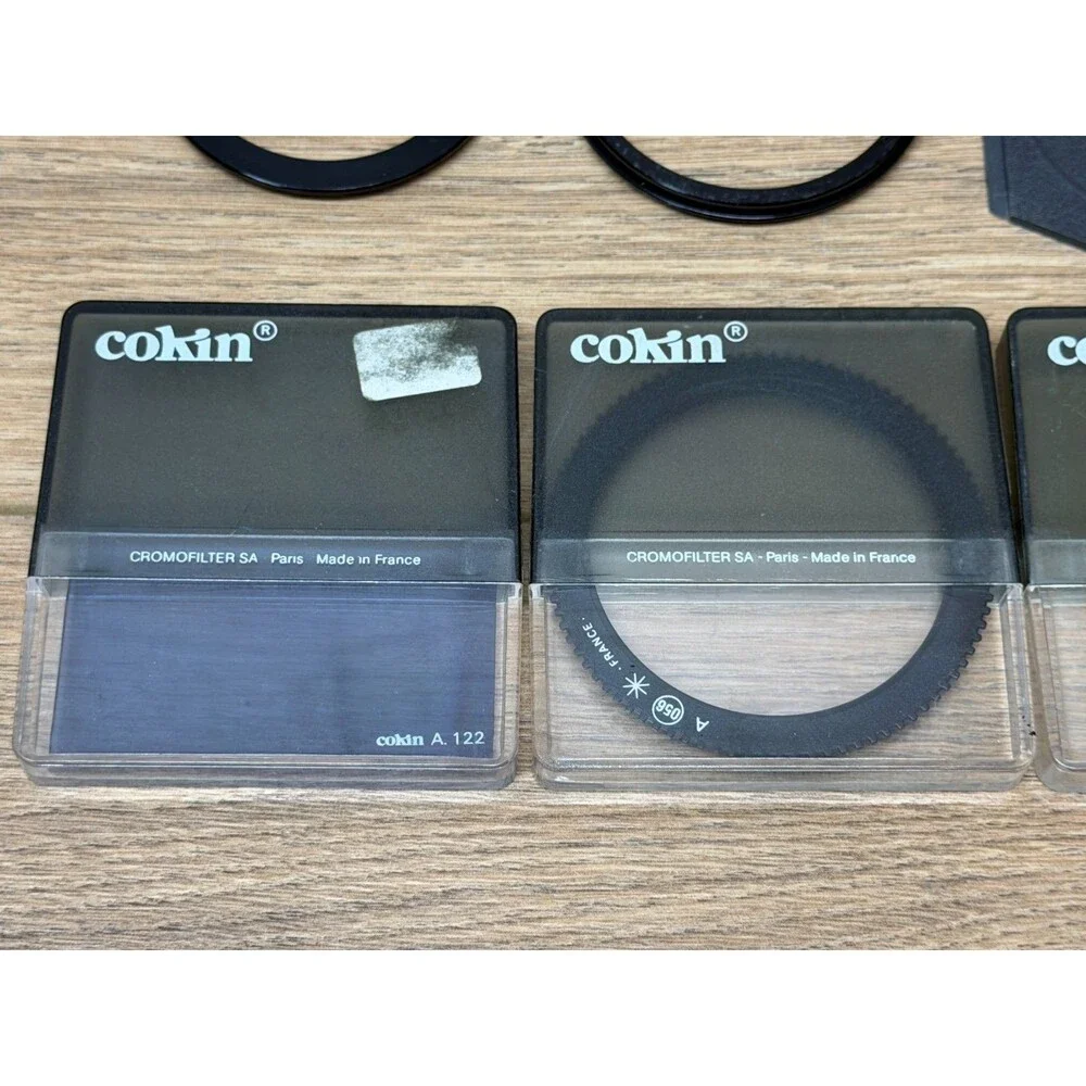 Cokin A Series Filters  A122 A056, A086, Sunsoft w/ 52mm and 62 Adaptor Rings